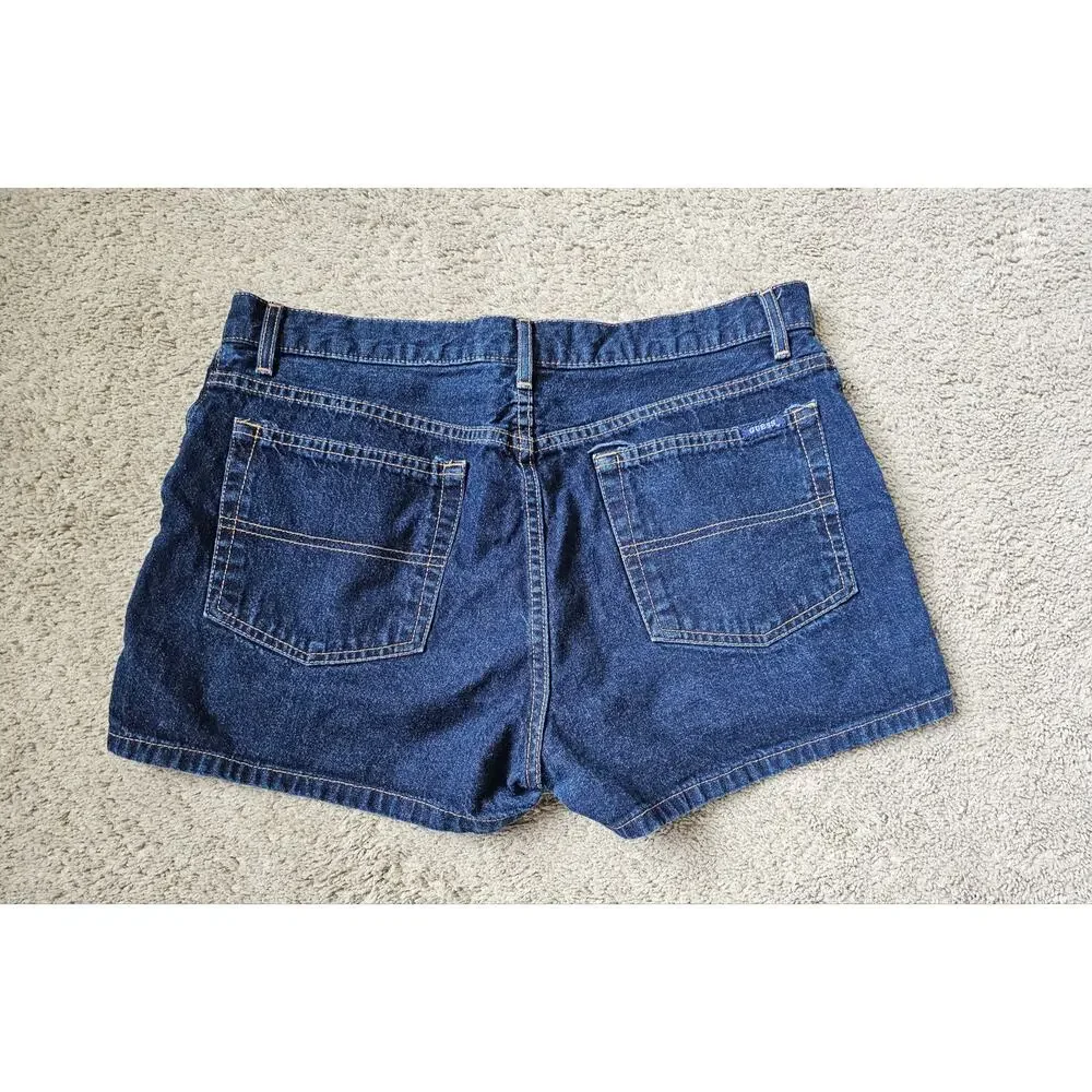 VTG 90’s Women’s GUESS denim short shorts retro size 31 Made USA Style 1193F - Picture 2 of 7